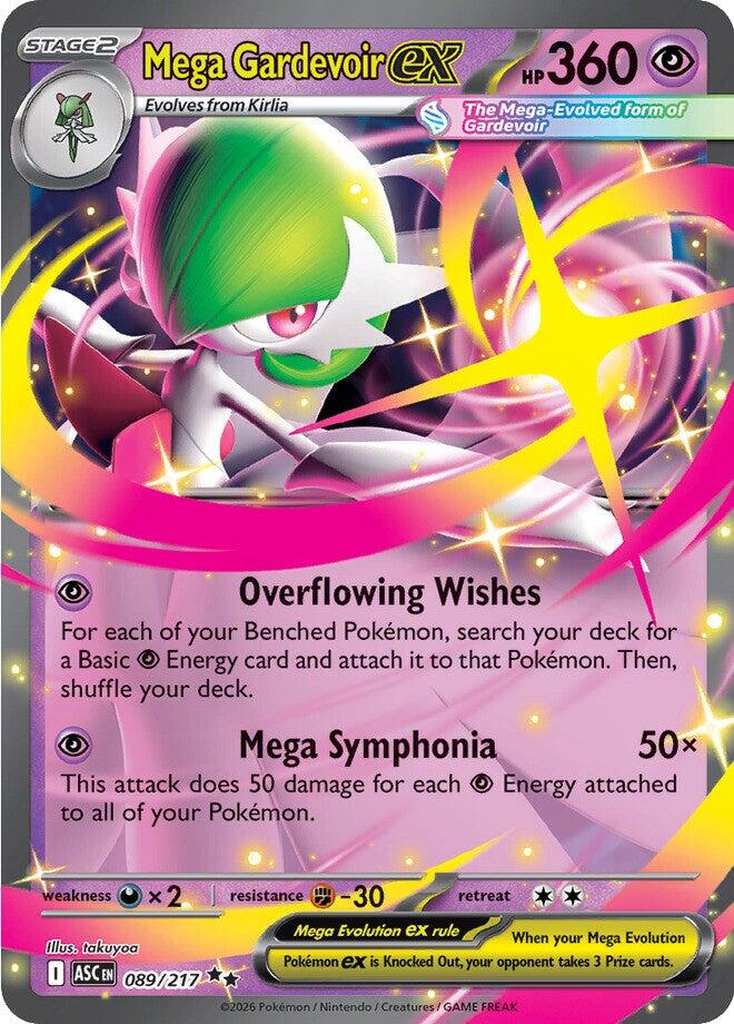 Mega Gardevoir ex (089/217) [Mega Evolution: Ascended Heroes] | Gear Gaming Bentonville