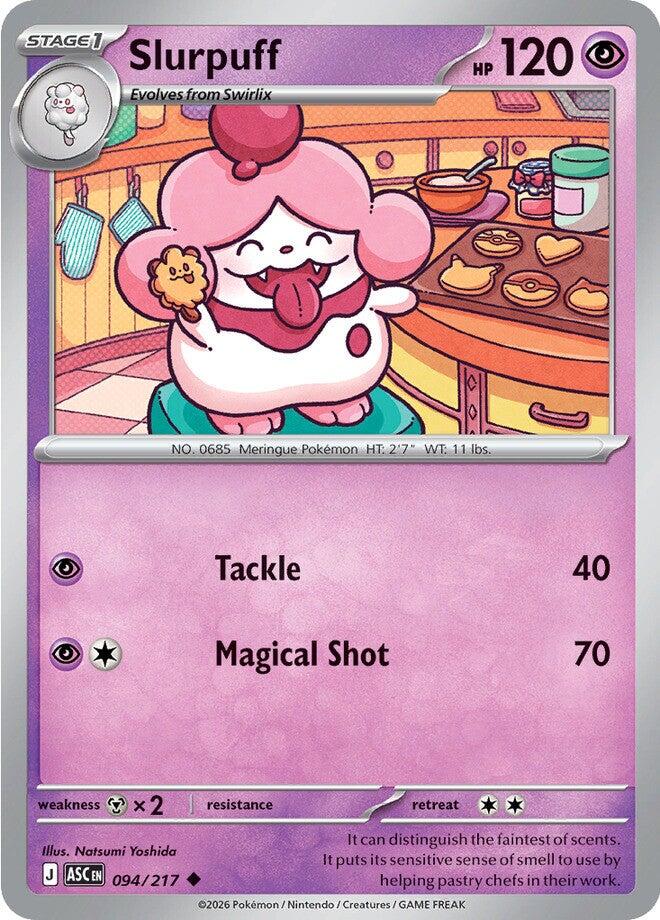 Slurpuff (094/217) [Mega Evolution: Ascended Heroes] | Gear Gaming Bentonville