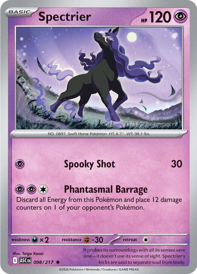 Spectrier (098/217) [Mega Evolution: Ascended Heroes] | Gear Gaming Bentonville