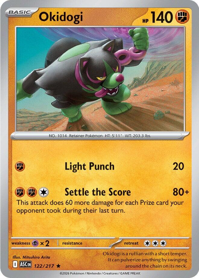 Okidogi (122/217) [Mega Evolution: Ascended Heroes] | Gear Gaming Bentonville