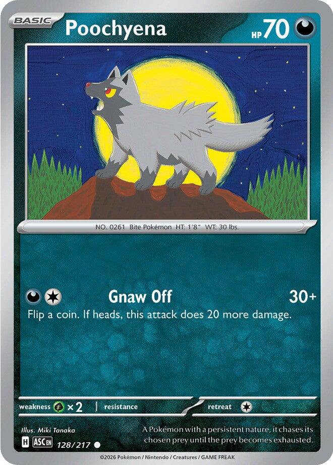Poochyena (128/217) [Mega Evolution: Ascended Heroes] | Gear Gaming Bentonville