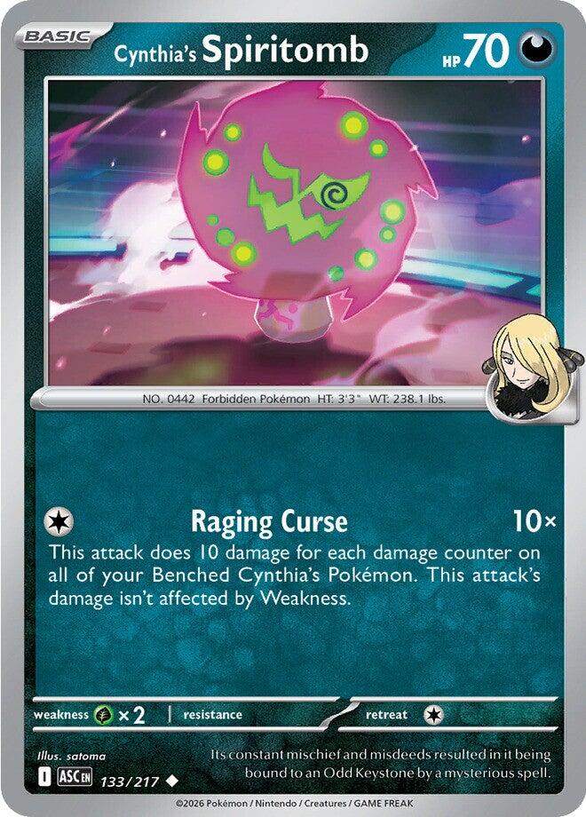 Cynthia's Spiritomb (133/217) [Mega Evolution: Ascended Heroes] | Gear Gaming Bentonville