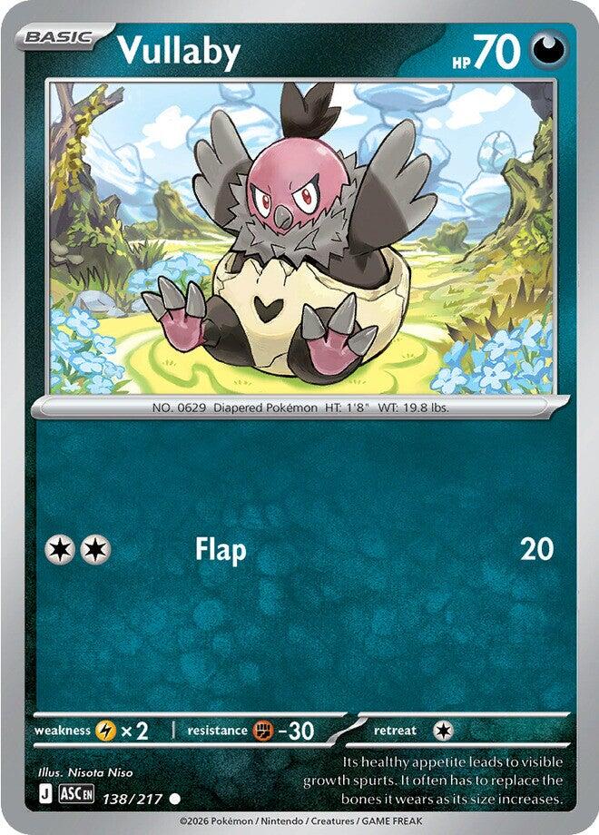 Vullaby (138/217) [Mega Evolution: Ascended Heroes] | Gear Gaming Bentonville