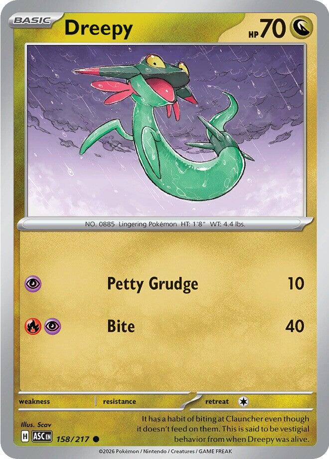 Dreepy (158/217) [Mega Evolution: Ascended Heroes] | Gear Gaming Bentonville