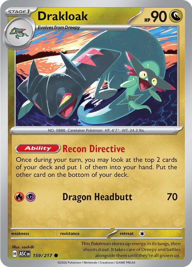 Drakloak (159/217) [Mega Evolution: Ascended Heroes] | Gear Gaming Bentonville