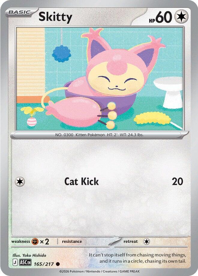 Skitty (165/217) [Mega Evolution: Ascended Heroes] | Gear Gaming Bentonville