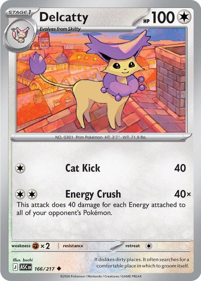 Delcatty (166/217) [Mega Evolution: Ascended Heroes] | Gear Gaming Bentonville