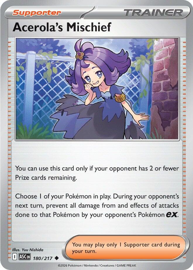 Acerola's Mischief (180/217) [Mega Evolution: Ascended Heroes] | Gear Gaming Bentonville