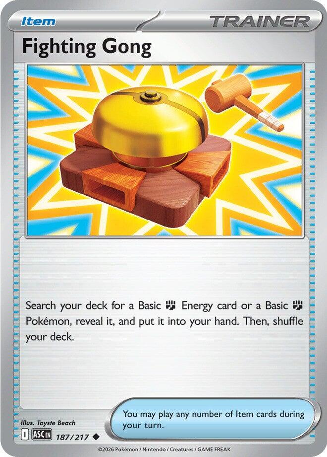 Fighting Gong (187/217) [Mega Evolution: Ascended Heroes] | Gear Gaming Bentonville