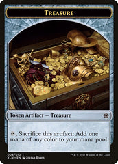 Vampire // Treasure Double-Sided Token [Ixalan Tokens] | Gear Gaming Bentonville