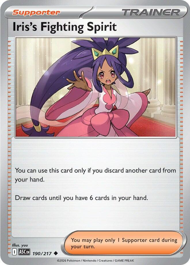 Iris's Fighting Spirit (190/217) [Mega Evolution: Ascended Heroes] | Gear Gaming Bentonville