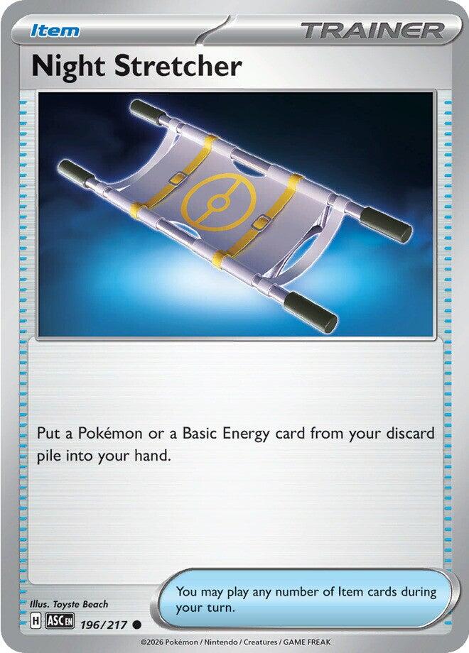 Night Stretcher (196/217) [Mega Evolution: Ascended Heroes] | Gear Gaming Bentonville