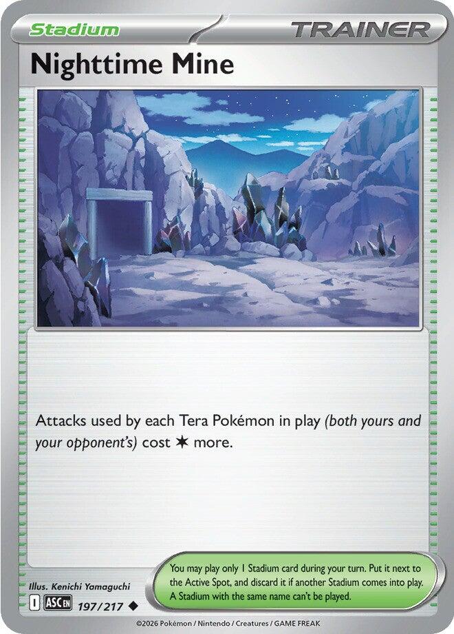Nighttime Mine (197/217) [Mega Evolution: Ascended Heroes] | Gear Gaming Bentonville