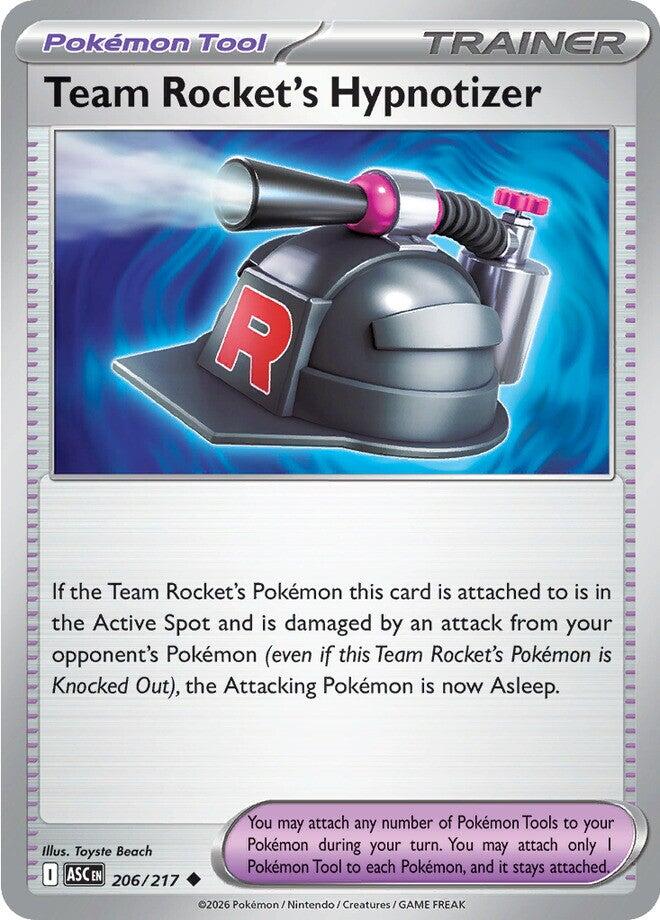Team Rocket's Hypnotizer (206/217) [Mega Evolution: Ascended Heroes] | Gear Gaming Bentonville