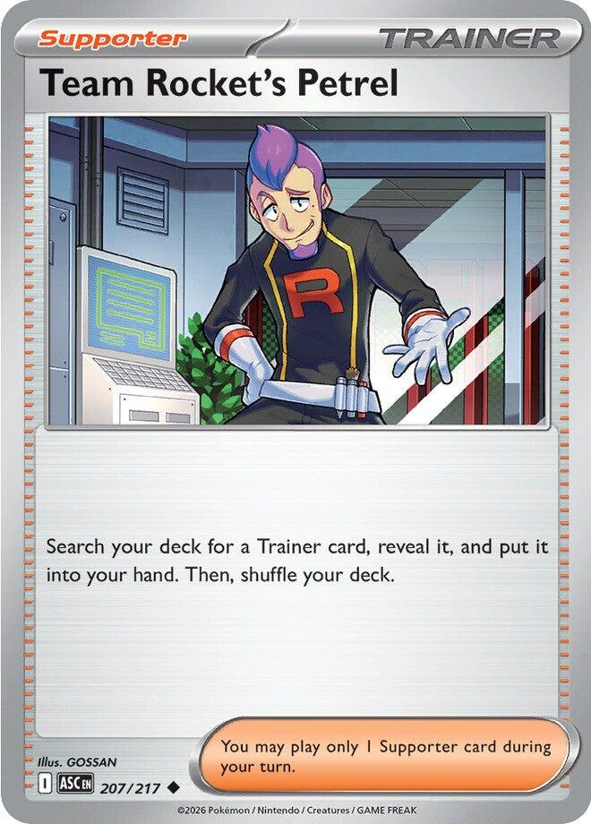 Team Rocket's Petrel (207/217) [Mega Evolution: Ascended Heroes] | Gear Gaming Bentonville
