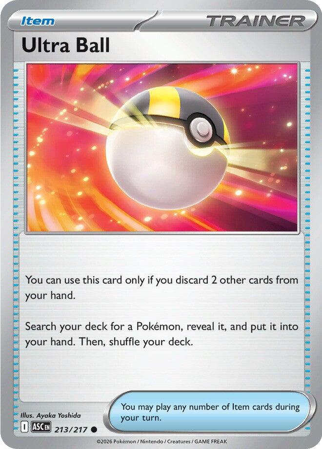 Ultra Ball (213/217) [Mega Evolution: Ascended Heroes] | Gear Gaming Bentonville