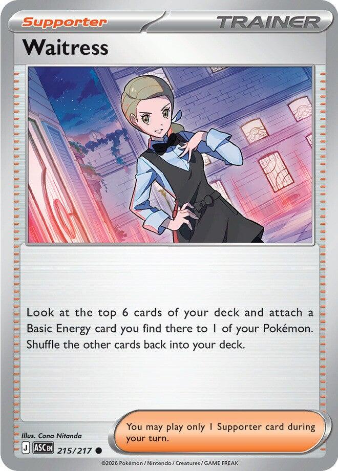 Waitress (215/217) [Mega Evolution: Ascended Heroes] | Gear Gaming Bentonville