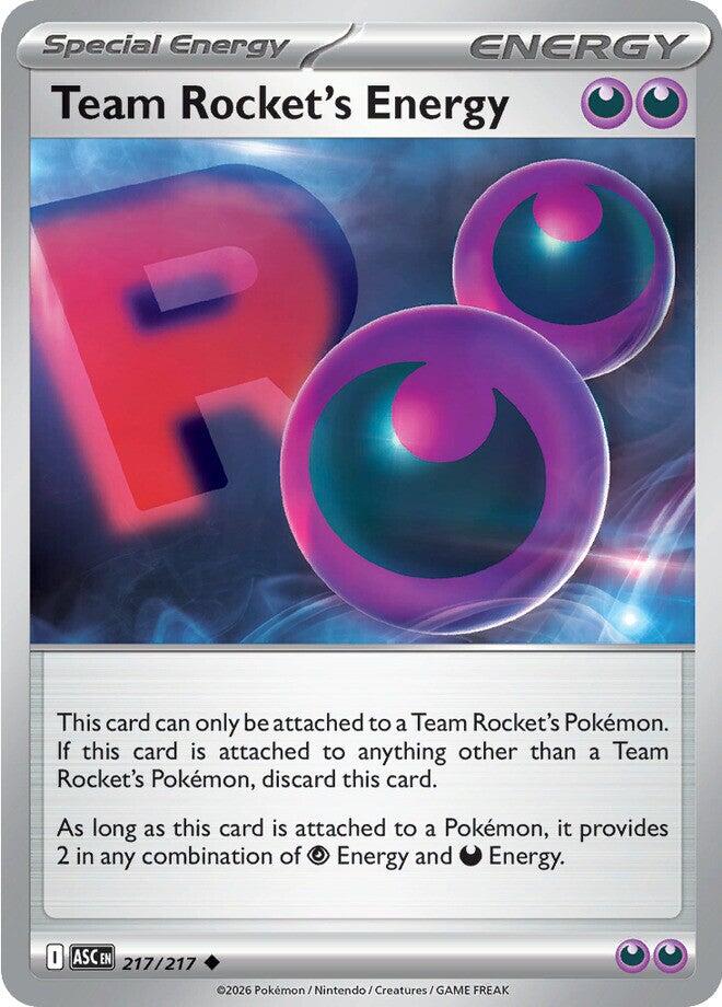 Team Rocket's Energy (217/217) [Mega Evolution: Ascended Heroes] | Gear Gaming Bentonville