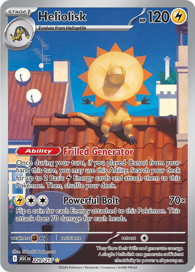 Heliolisk (229/217) [Mega Evolution: Ascended Heroes] | Gear Gaming Bentonville