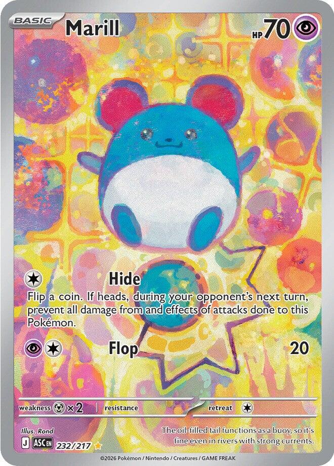 Marill (232/217) [Mega Evolution: Ascended Heroes] | Gear Gaming Bentonville