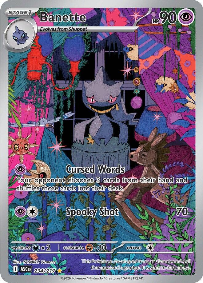 Banette (234/217) [Mega Evolution: Ascended Heroes] | Gear Gaming Bentonville