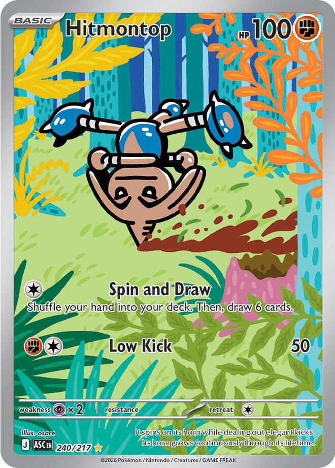 Hitmontop (240/217) [Mega Evolution: Ascended Heroes] | Gear Gaming Bentonville