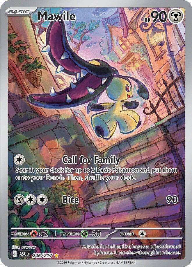 Mawile (246/217) [Mega Evolution: Ascended Heroes] | Gear Gaming Bentonville