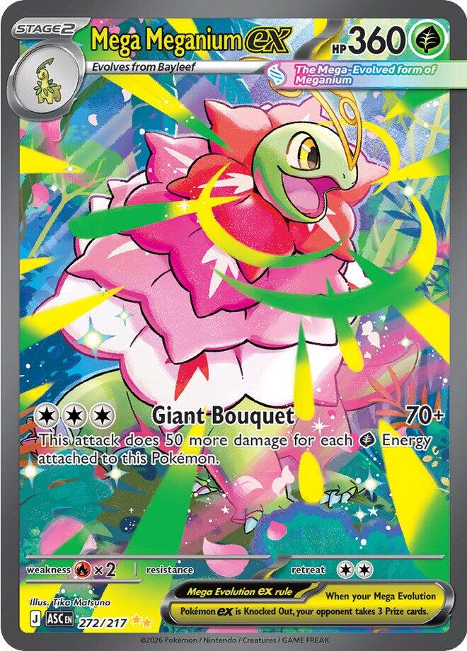 Mega Meganium ex (272/217) [Mega Evolution: Ascended Heroes] | Gear Gaming Bentonville