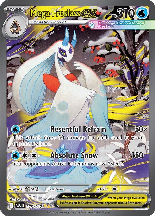Mega Froslass ex (275/217) [Mega Evolution: Ascended Heroes] | Gear Gaming Bentonville