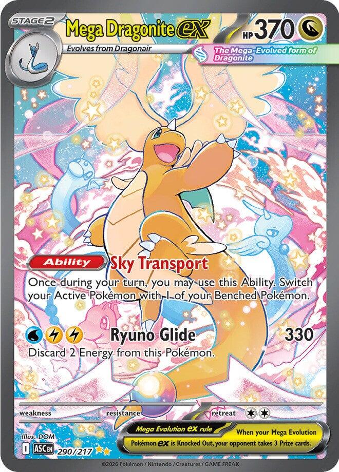 Mega Dragonite ex (290/217) [Mega Evolution: Ascended Heroes] | Gear Gaming Bentonville