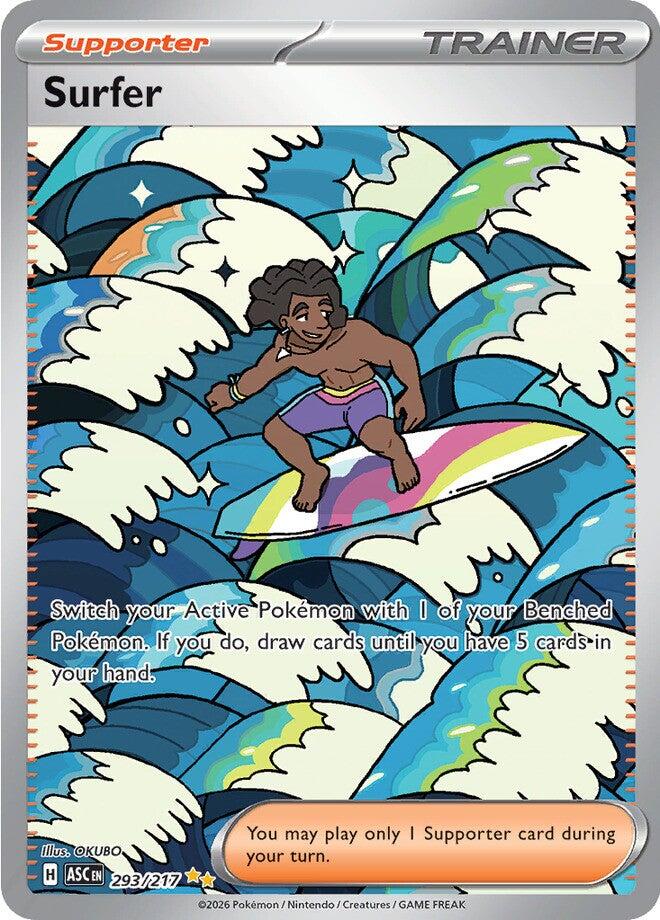 Surfer (293/217) [Mega Evolution: Ascended Heroes] | Gear Gaming Bentonville
