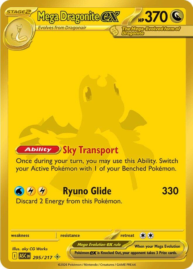 Mega Dragonite ex (295/217) [Mega Evolution: Ascended Heroes] | Gear Gaming Bentonville