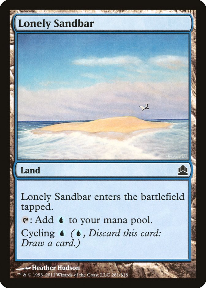 Lonely Sandbar [Commander 2011] | Gear Gaming Bentonville