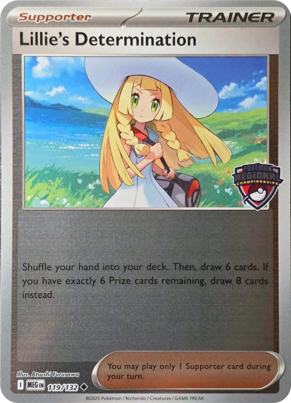 Lillie's Determination (119/132) (Regional Championships) [League & Championship Cards] | Gear Gaming Bentonville