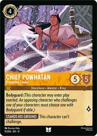 Chief Powhatan - Protective Leader (11/204) [Winterspell] | Gear Gaming Bentonville