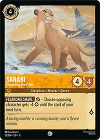 Sarabi - Protecting the Pride (12/204) [Winterspell] | Gear Gaming Bentonville
