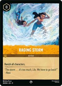 Raging Storm (28/204) [Winterspell] | Gear Gaming Bentonville