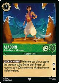 Aladdin - On the Edge of Adventure (81/204) [Winterspell] | Gear Gaming Bentonville