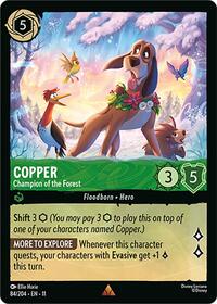 Copper - Champion of the Forest (84/204) [Winterspell] | Gear Gaming Bentonville