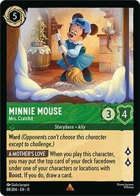 Minnie Mouse - Mrs. Cratchit (88/204) [Winterspell] | Gear Gaming Bentonville