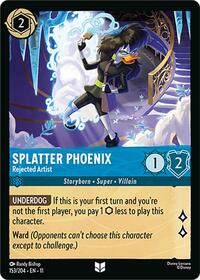 Splatter Phoenix - Rejected Artist (153/204) [Winterspell] | Gear Gaming Bentonville