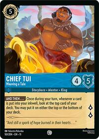 Chief Tui - Weaving a Tale (161/204) [Winterspell] | Gear Gaming Bentonville