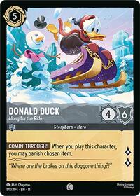 Donald Duck - Along for the Ride (178/204) [Winterspell] | Gear Gaming Bentonville