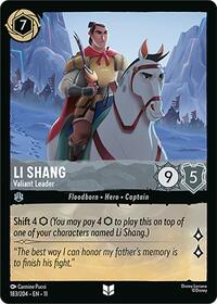 Li Shang - Valiant Leader (183/204) [Winterspell] | Gear Gaming Bentonville