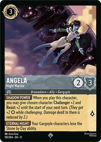Angela - Night Warrior (187/204) [Winterspell] | Gear Gaming Bentonville
