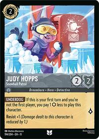 Judy Hopps - Snowball Patrol (194/204) [Winterspell] | Gear Gaming Bentonville