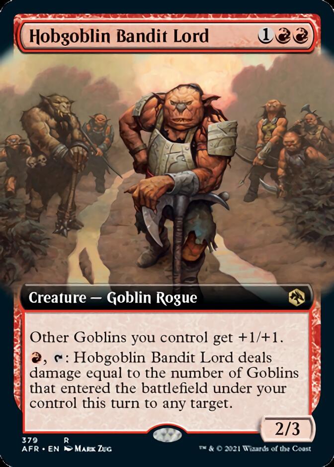 Hobgoblin Bandit Lord (Extended Art) [Dungeons & Dragons: Adventures in the Forgotten Realms] | Gear Gaming Bentonville