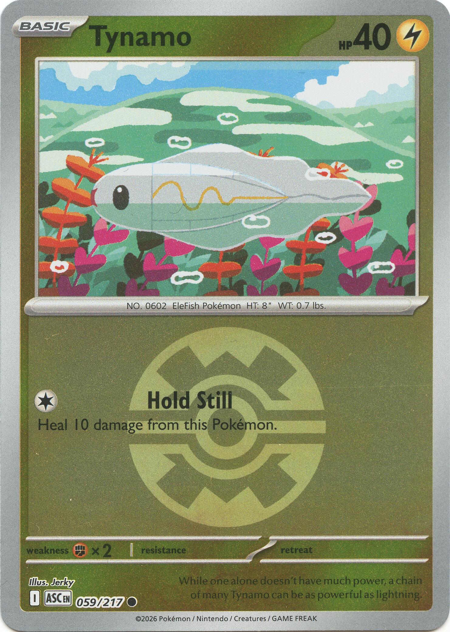 Tynamo (059/217) (Quick Ball) [Mega Evolution: Ascended Heroes] | Gear Gaming Bentonville