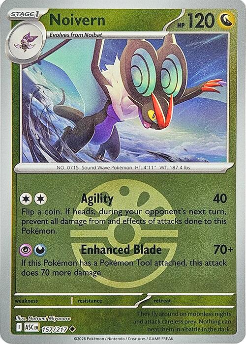 Noivern (157/217) (Friend Ball) [Mega Evolution: Ascended Heroes] | Gear Gaming Bentonville