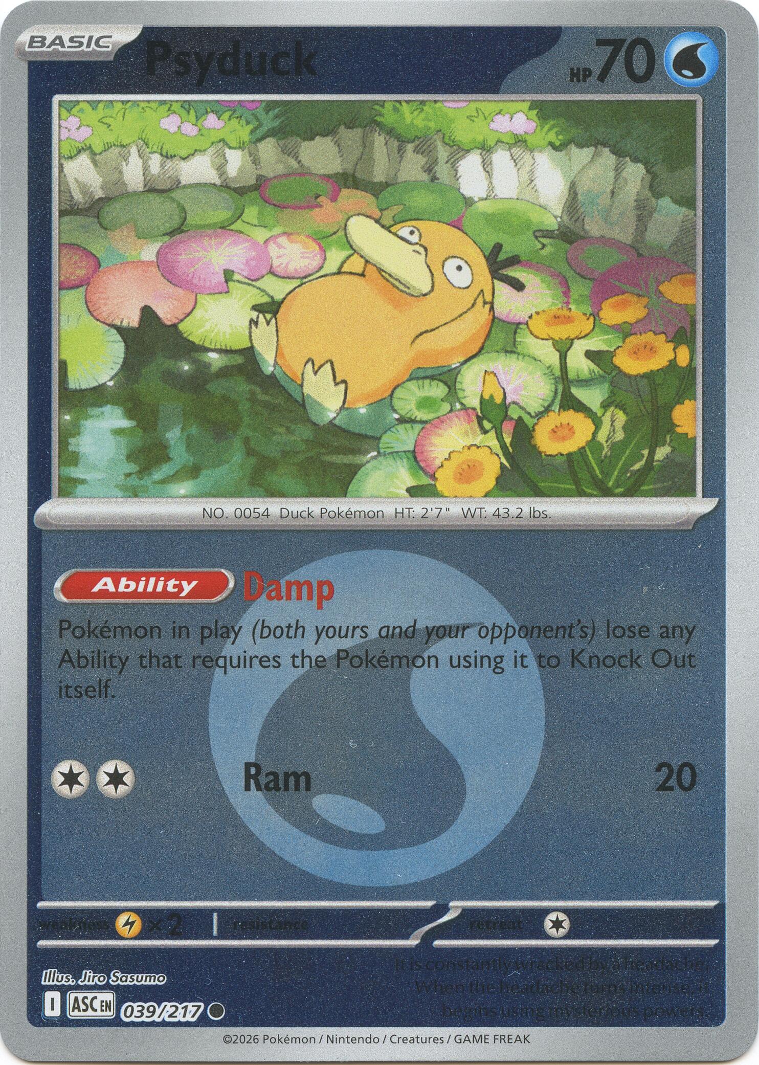 Psyduck (039/217) (Energy Symbol Pattern) [Mega Evolution: Ascended Heroes] | Gear Gaming Bentonville